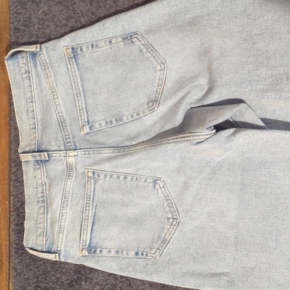 Gap High Rise Stride Wide Leg Jeans size 4 - Picture 3 of 3